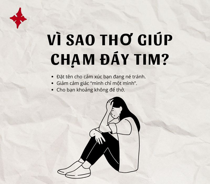 Thơ buồn chạm đến trái tim