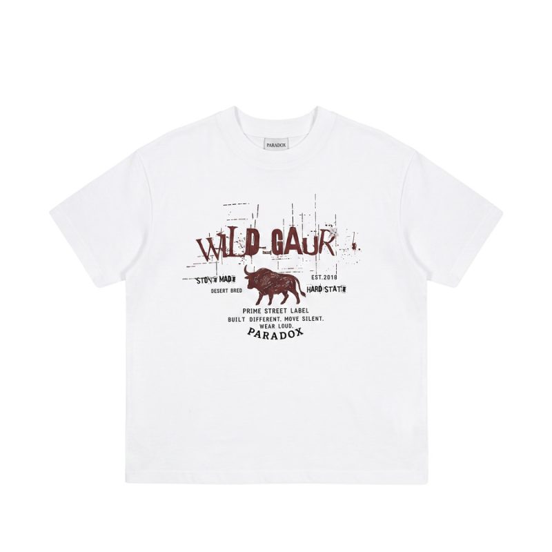 Áo Thun Boxy Paradox Wild Gaur Tee - AT6P0514