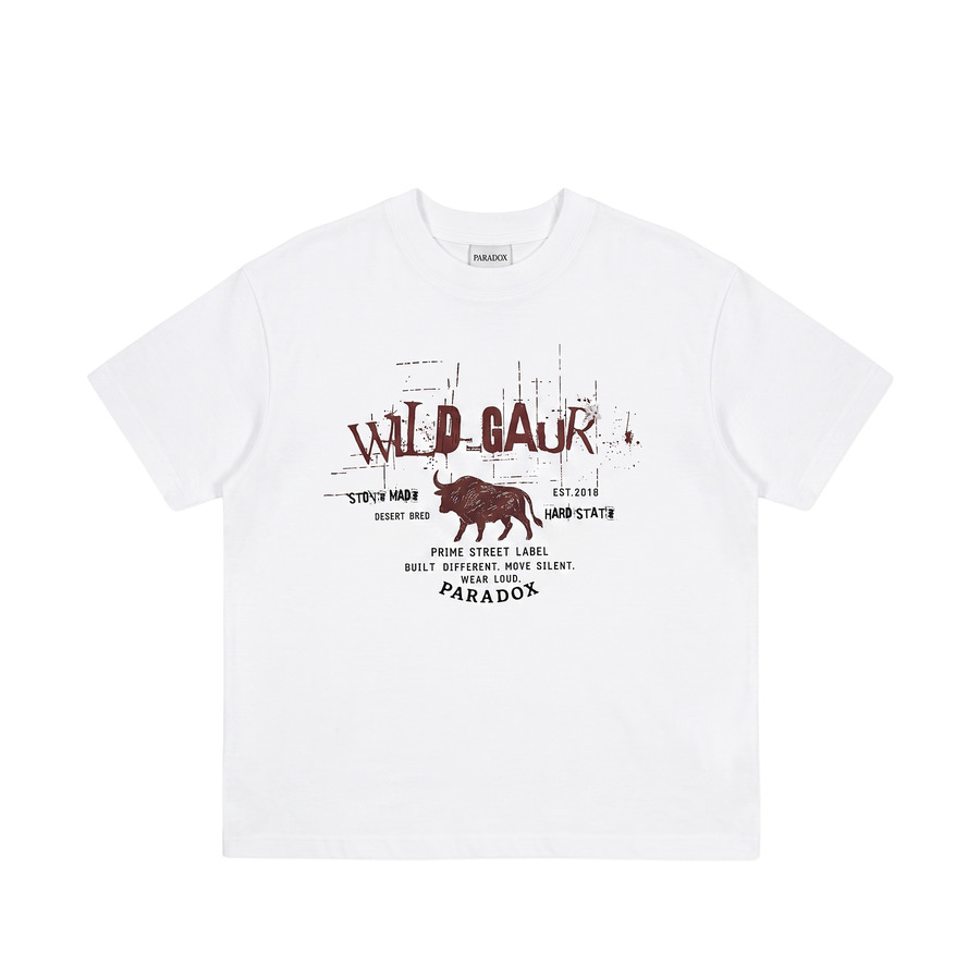 Áo Thun Boxy Paradox Wild Gaur Tee - AT6P0514