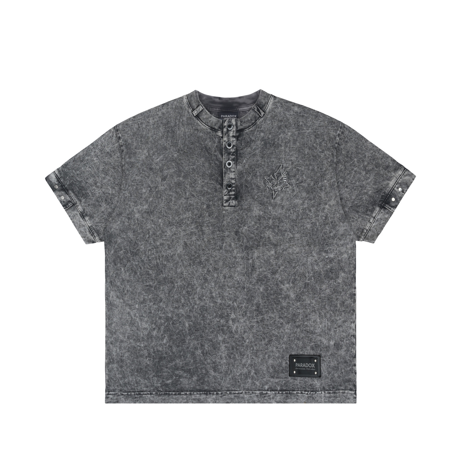 Áo Thun Oversized Paradox Silver Button Tee - AT6P0478