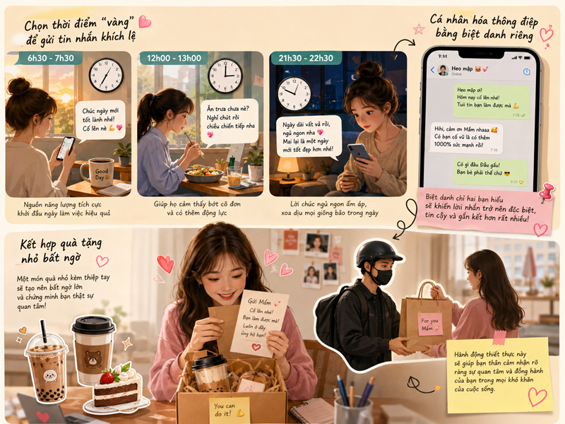 "Nghệ thuật" gửi lời nhắn chạm đến trái tim người nhận