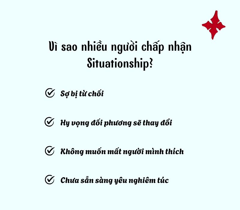 Vì sao nhiều người chấp nhận Situationship?