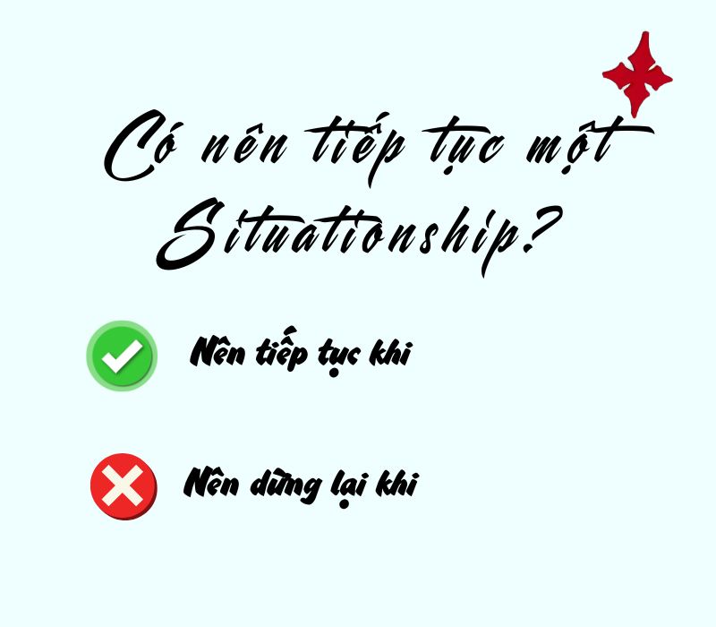 Có nên tiếp tục một Situationship?