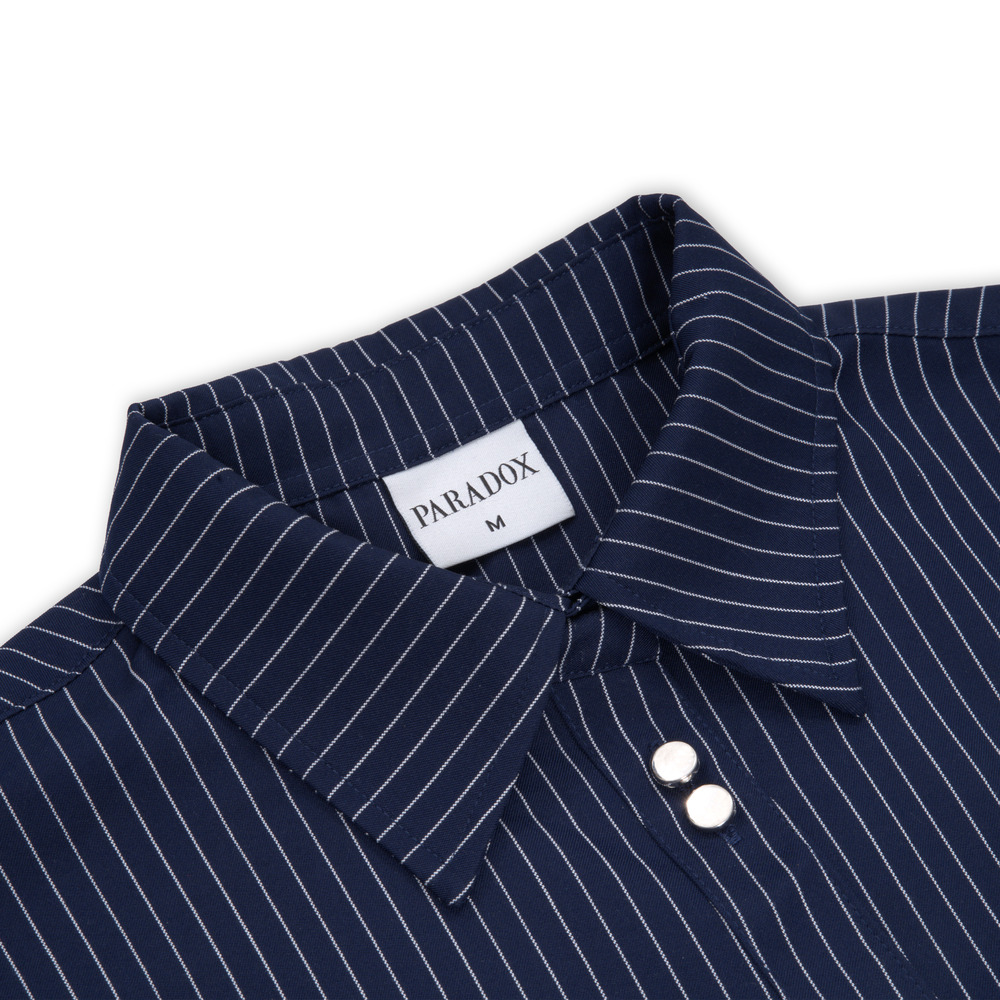 Sơ Mi Boxy Paradox Offset Stripe Shirt - SM6P0512 - Hình ảnh 7
