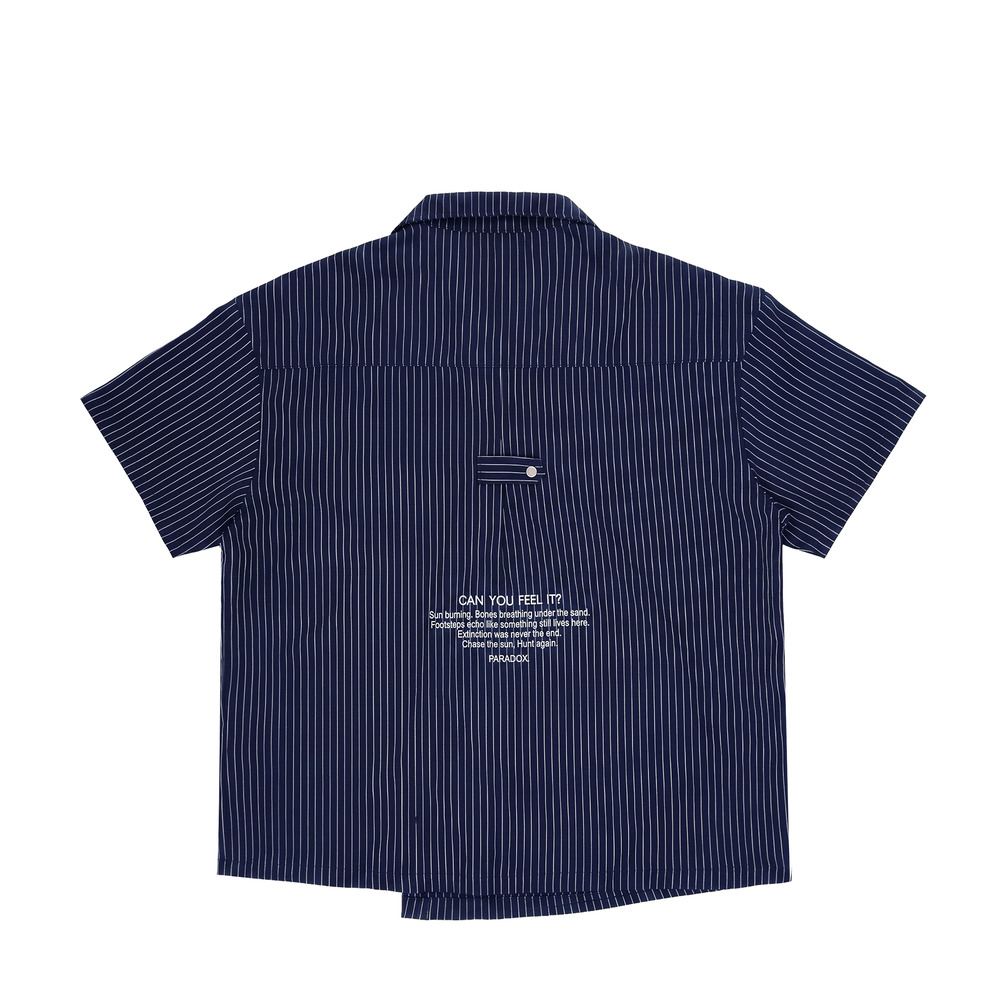 Sơ Mi Boxy Paradox Offset Stripe Shirt - SM6P0512 - Hình ảnh 3