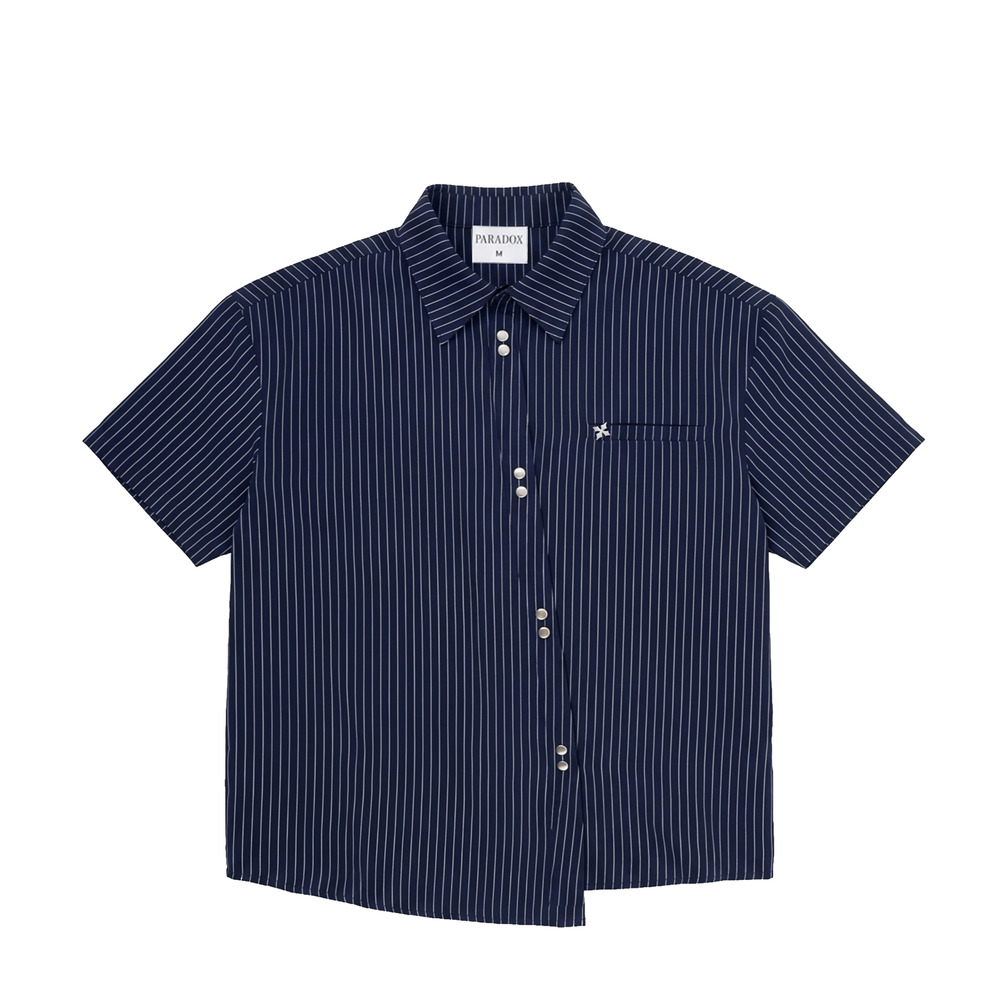 Sơ Mi Boxy Paradox Offset Stripe Shirt - SM6P0512