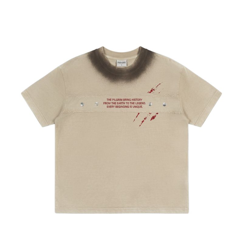 Áo Thun Boxy Paradox Sand Tee - AT6P0503