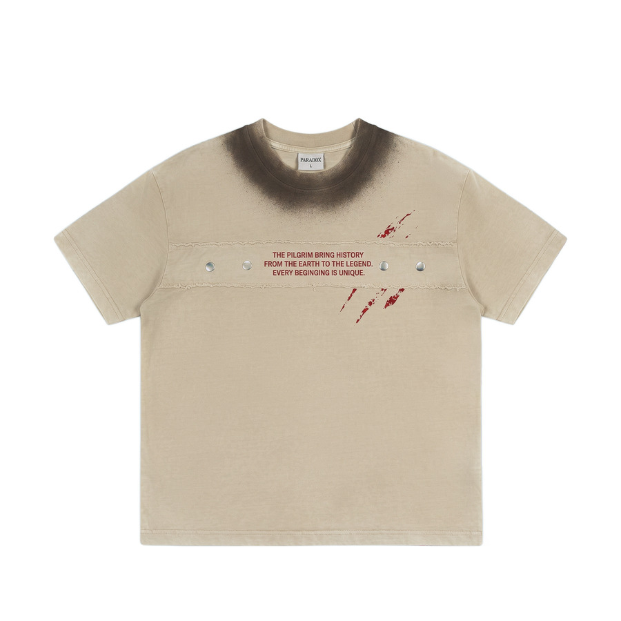 Áo Thun Boxy Paradox Sand Tee - AT6P0503