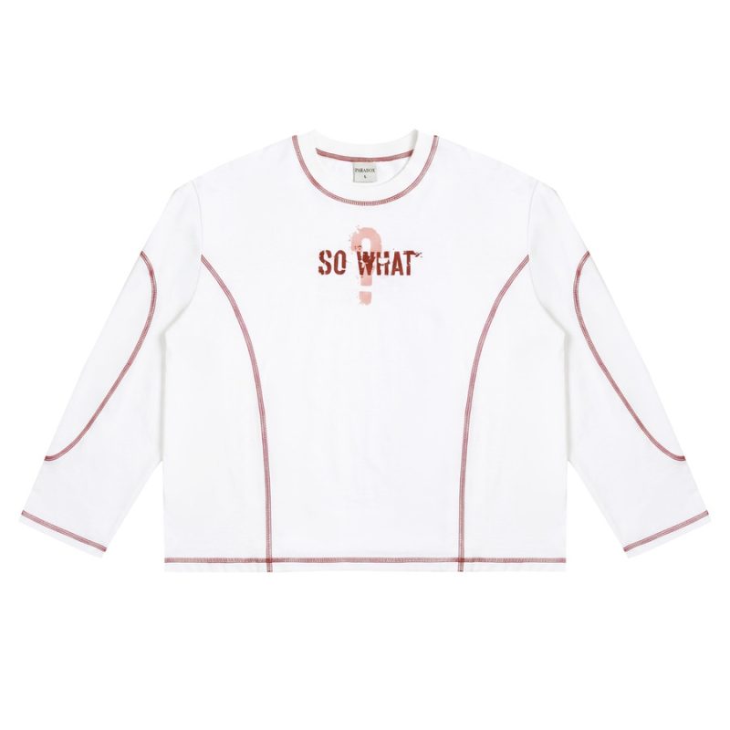 Áo Thun Tay Dài Oversized Paradox Unresolved Longsleeve - AT6P0607