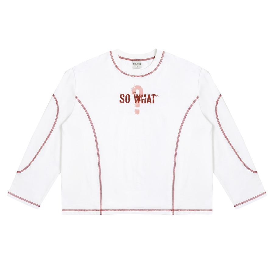 Áo Thun Tay Dài Oversized Paradox Unresolved Longsleeve - AT6P0607