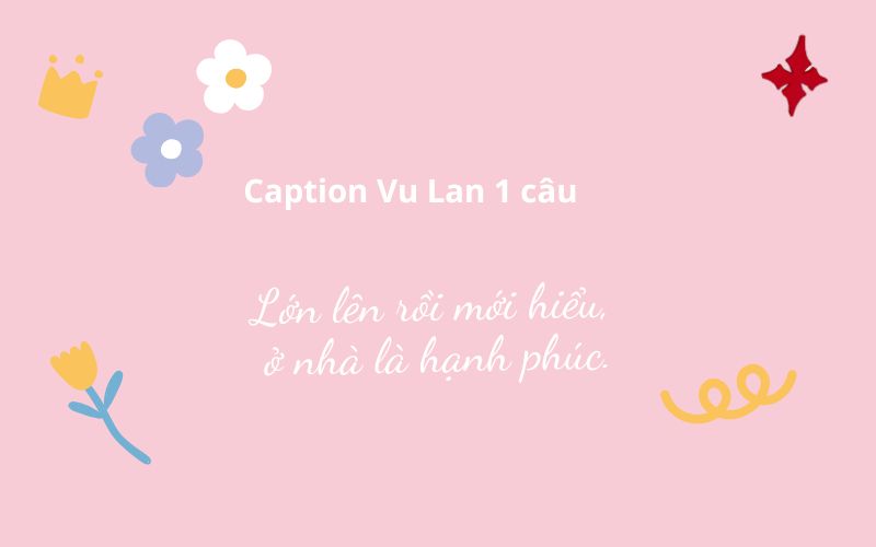 Caption Vu Lan 1 câu