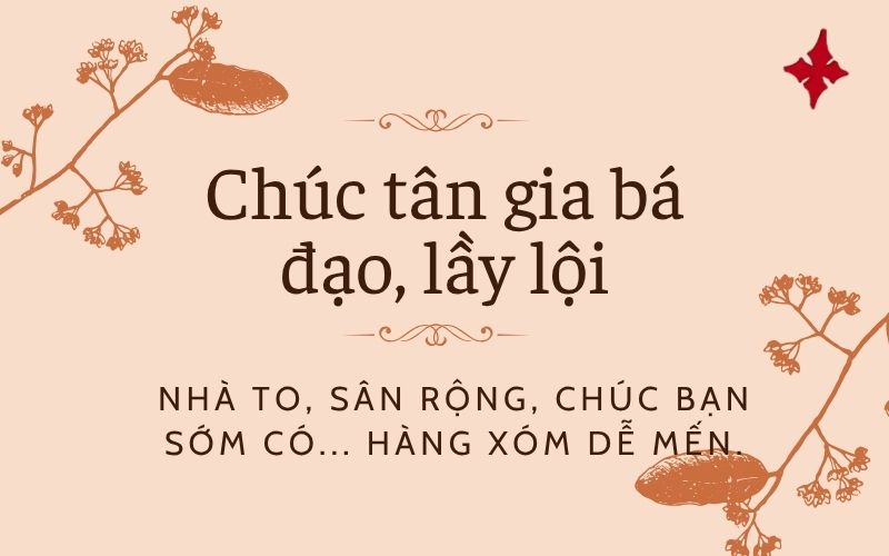 Chúc tân gia bá đạo, lầy lội