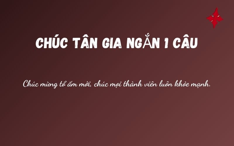 Lời chúc mừng tân gia súc tích