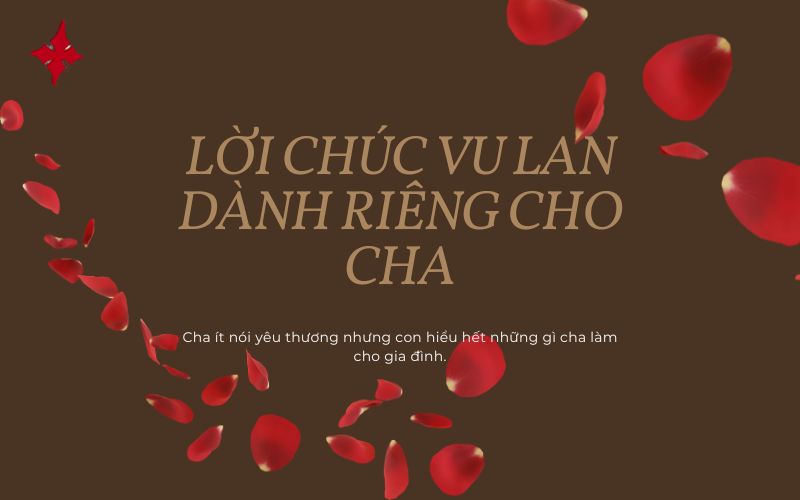 Lời chúc Vu Lan dành riêng cho cha
