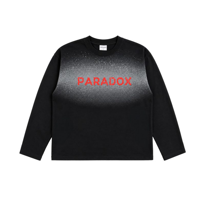 Mẫu áo thun tay dài Oversized Paradox Afterimage Ls - AT6P0608