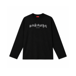 Áo thun tay dài oversized Paradox Noir Longsleeve Tee - AT6P0702