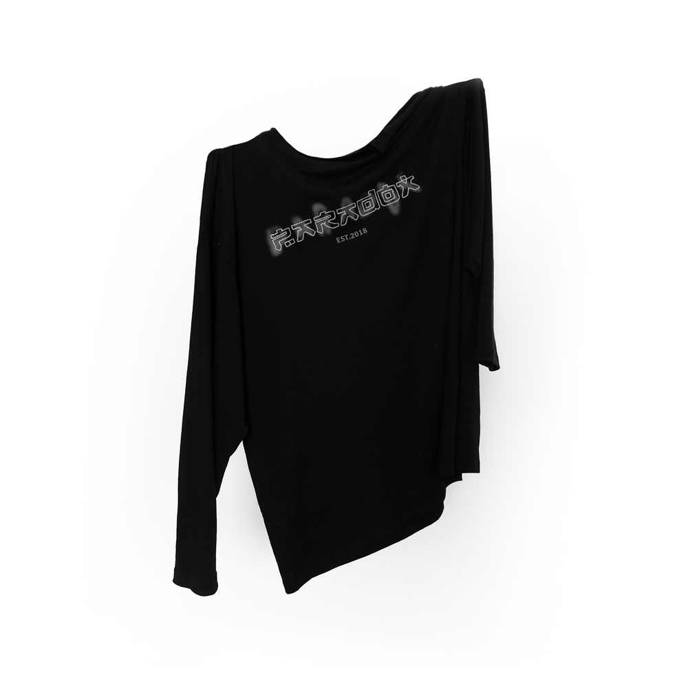 Áo Thun Tay Dài Oversized Paradox Noir Longsleeve Tee - AT6P0702 - Hình ảnh 3