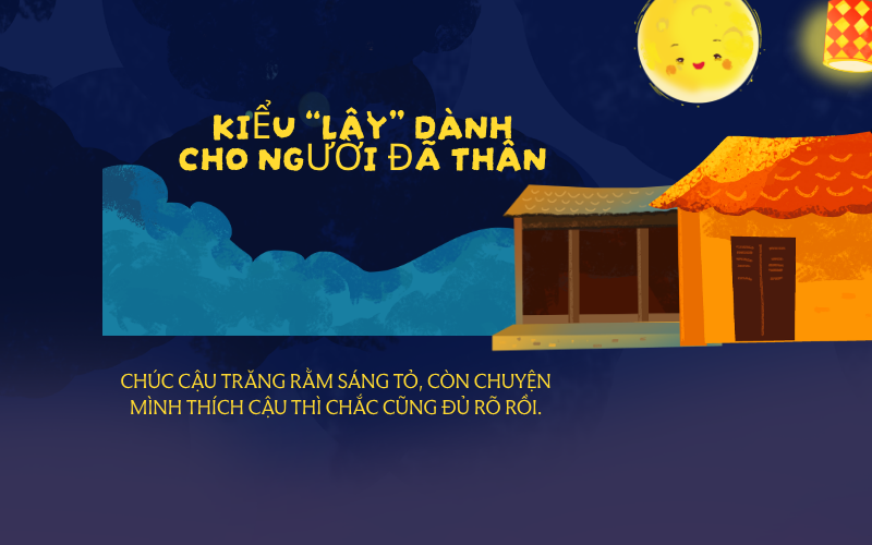 Lời chúc Trung Thu cho crush "lầy" dành cho người đã thân