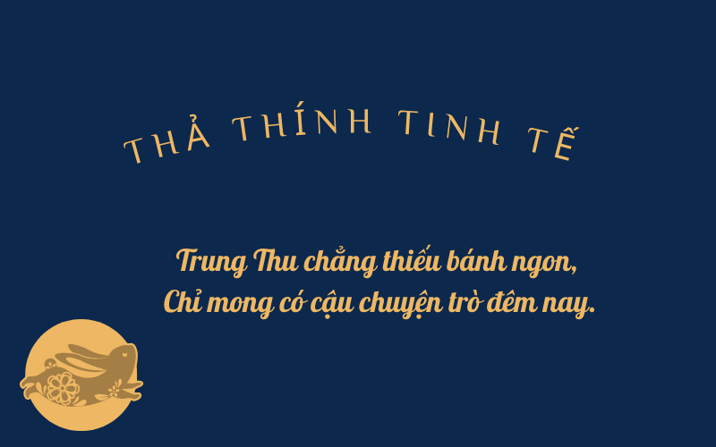 Lời chúc Trung Thu cho crush kiểu thả thính tinh tế