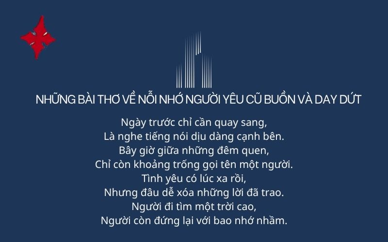 Những bài thơ về nỗi nhớ người yêu cũ buồn và day dứt