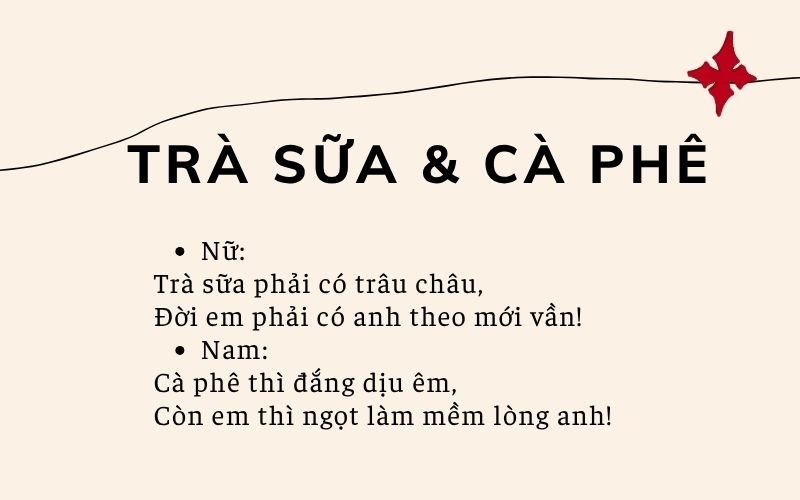 Thơ đối đáp thả thính hài hước, bá đạo & "cực gắt"