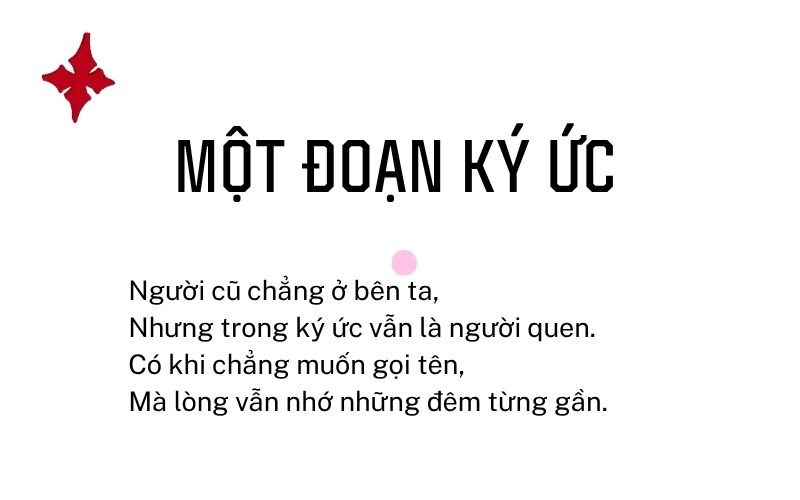 Thơ ngắn về nỗi nhớ người yêu cũ