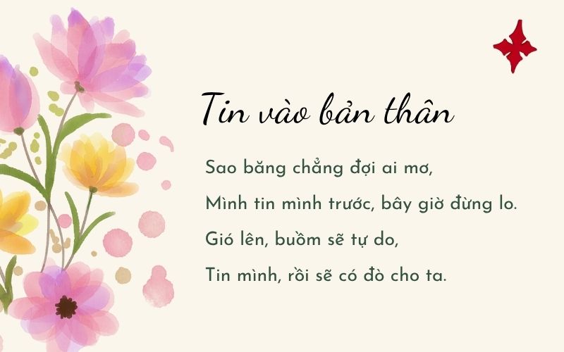 Thơ 4 câu về đam mê và tuổi trẻ