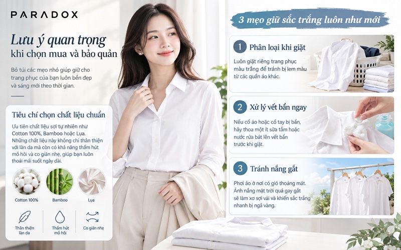 Lưu ý quan trọng khi chọn mua và bảo quản