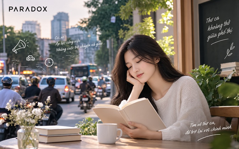 Thơ về sự im lặng giữa phố thị xô bồ