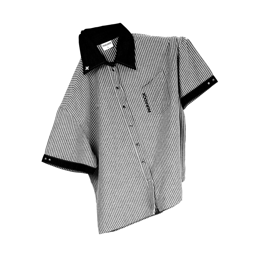 Sơ Mi Boxy Paradox Ripped Shirt - SM6P0415 - Hình ảnh 3