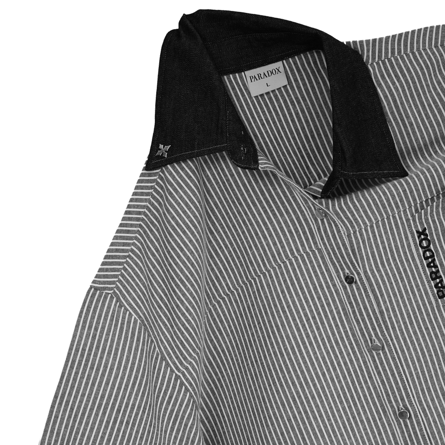 Sơ Mi Boxy Paradox Ripped Shirt - SM6P0415 - Hình ảnh 4